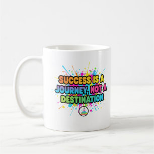 Mug Conception de citation motivationnelle de réussite