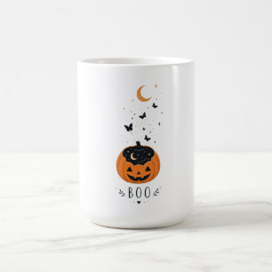 Mug Conception de citrouille de la saison effrayante H