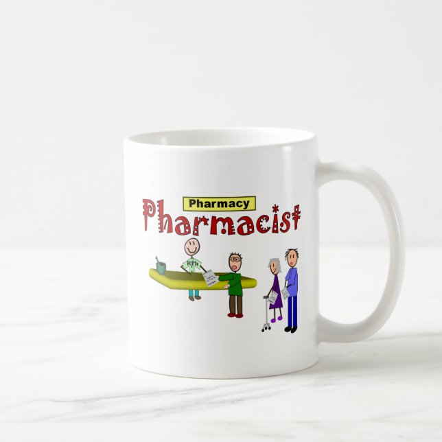 Mug Conception de clients de pharmacien (Droite)