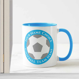 Mug Conception de club de football dans le ciel clair