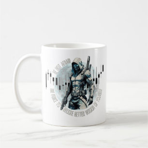Mug Conception de commerce de fantaisie Cyberpunk