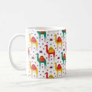 Mug Conception de couleur à plat motif Camel