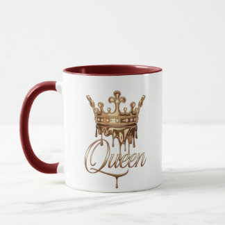 Mug Conception de couronne royale élégante de princess