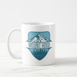 Mug Conception de crête de montagne Mount Hood Oregon