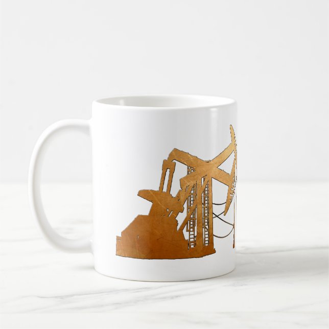 Mug Conception de cuivre affligée de dispositif de (Gauche)