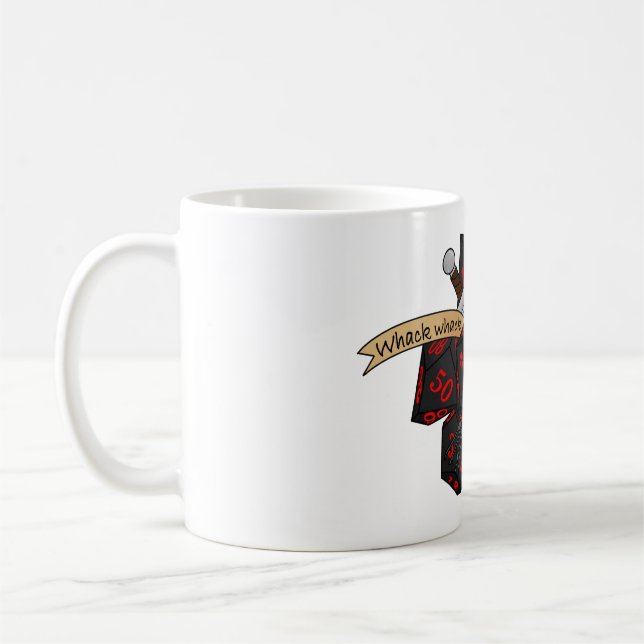 Mug Conception de dés non fiables (Gauche)