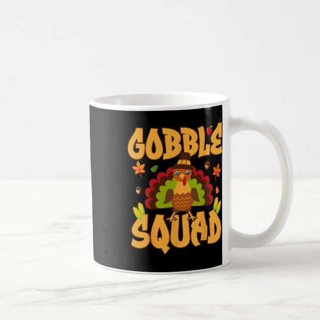 Mug Conception de dinde de la brigade Gobble - brigade (Droite)