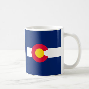 Mug Conception de drapeau d'état du Colorado