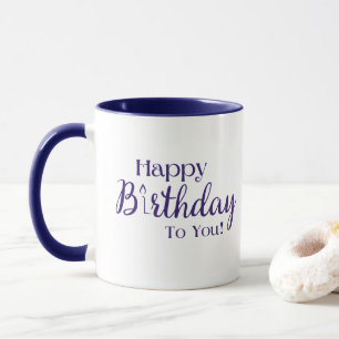 Mug Conception de fête festive pour célébration d'anni