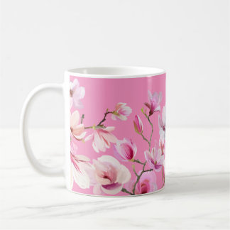 Mug Conception de fleurs de Sakura roses