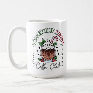 Mug Conception de la coupe de café Mocha Pepperment Fe