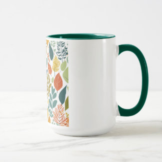 Mug Conception de la feuille uniquement