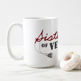 Mug Conception de la fierté militaire des sœurs de vét