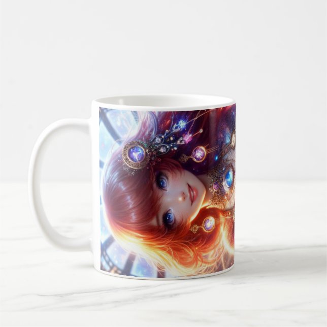 Mug Conception de la fille Time-Keeper (Gauche)