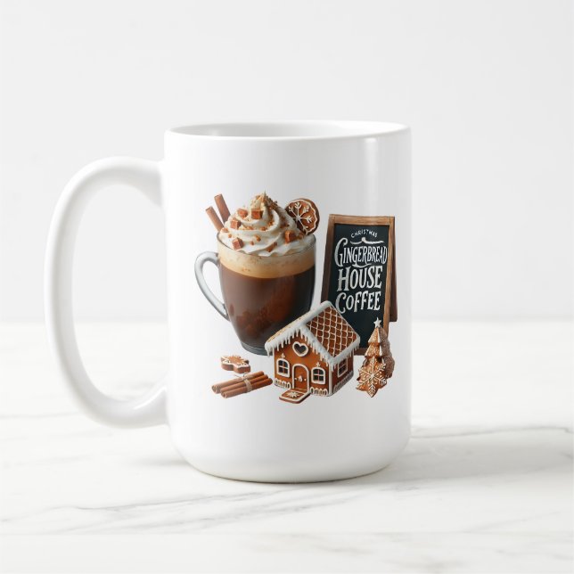 Mug Conception de la sublimation délicieuse du Café (Gauche)