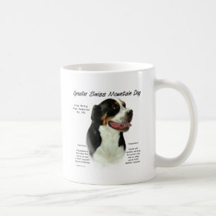 Mug Conception de l'histoire des chiens de montagne de