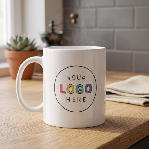 Mug Conception de logo d'entreprise personnalisé