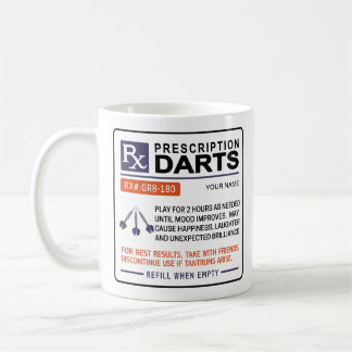 Mug Conception de l'ordonnance pour les fléchettes amu