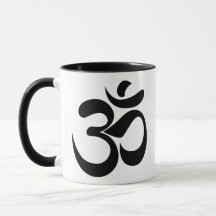 Conception de méditation de symbole Om Sanskrit mi