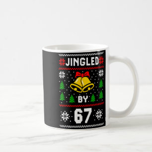 Mug Conception de mème de Noël laid 67 Drôle Six Sept