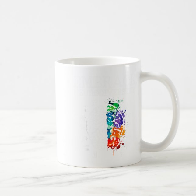 Mug Conception de neurodiversité adoptez Adhd Autisme  (Droite)