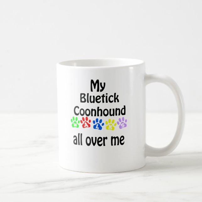 Mug Conception de parcours Bluetick Coonhound (Droite)