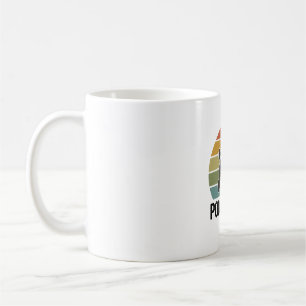 Mug Conception de Père Caniche Vintage Sunset Amoureux