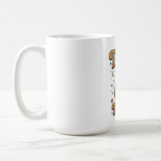 Mug Conception de petit chat noir boss (Gauche)