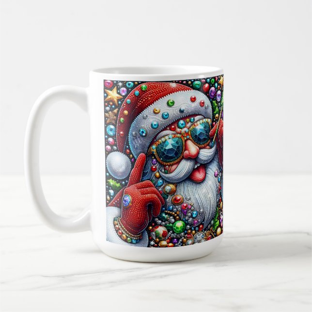 Mug Conception de pull moche Noël (Gauche)