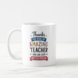 Mug Conception de remerciement personnalisée pour un e