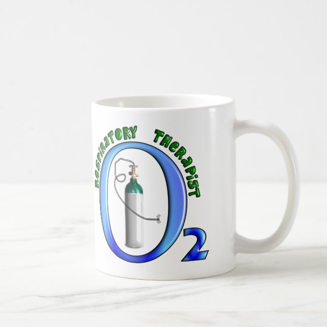 Mug Conception de réservoir d'O2 de thérapeute (Droite)