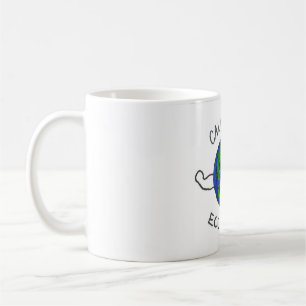 Mug Conception de sensibilisation de l'environnement (