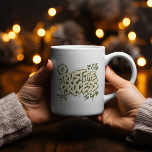 Mug Conception de streetwear graffiti « Faire confianc