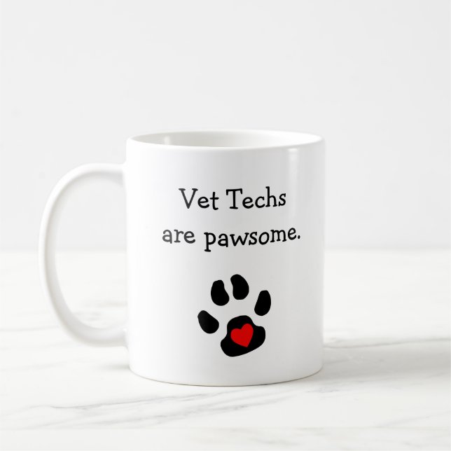 Mug Conception de technologie de vétérinaire de Punny (Gauche)