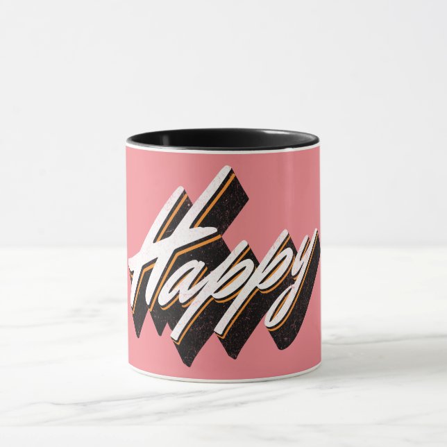Mug Conception de texte agréable (Centre)