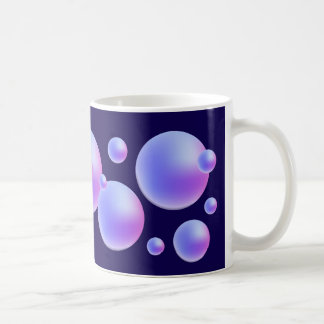 Mug conception de trois billes dimentielles
