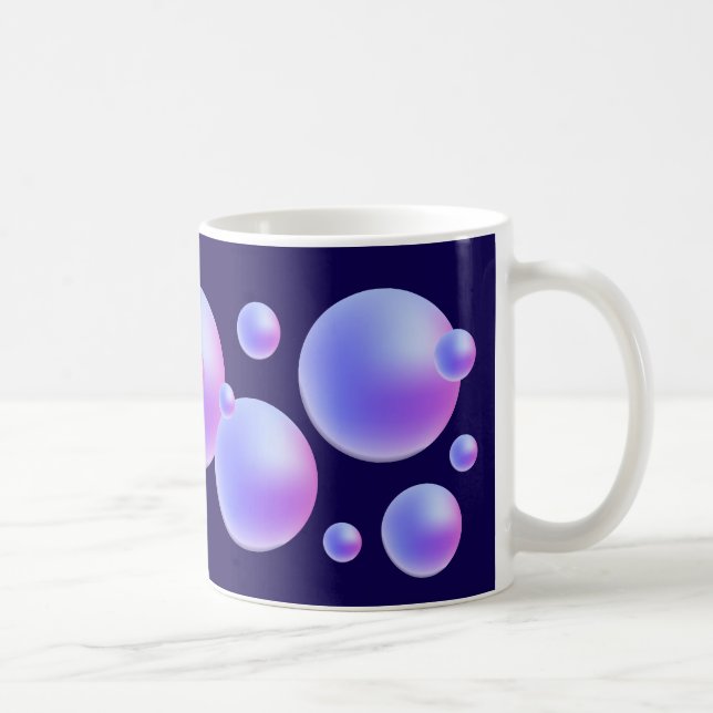 Mug conception de trois billes dimentielles (Droite)