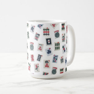 Mug conception de tuiles de Mahjong