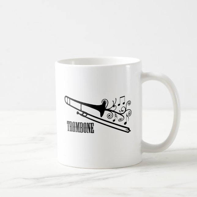 Mug Conception de vecteur de trombone (Droite)