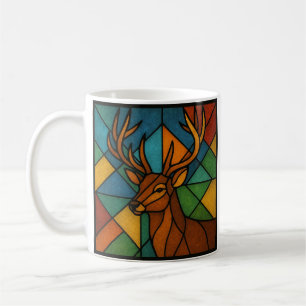 Mug Conception de verre teinté de style Tiffany Cerf V