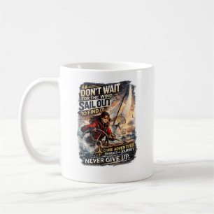 Mug Conception de voile sans attendre le vent