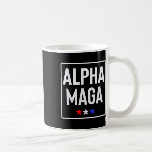 Mug Conception d'élection Alpha Mega Trump 2024
