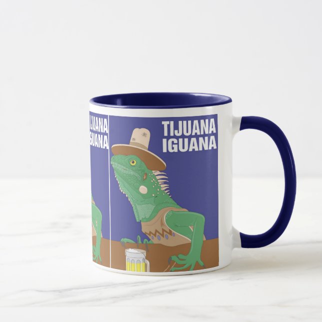 Mug Conception d'iguane de Tijuana (Droite)
