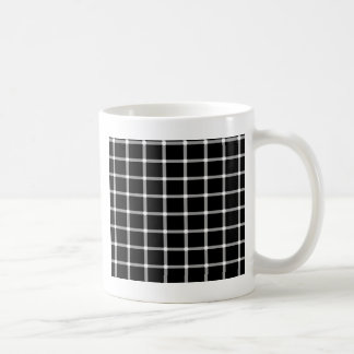 Mug Conception d'illusion optique de grille