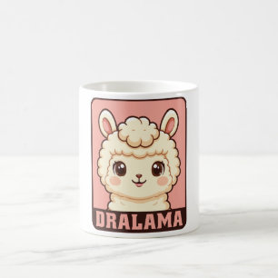 Mug Conception d'illustration de lama mignon