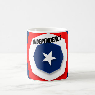 Mug Conception du drapeau américain