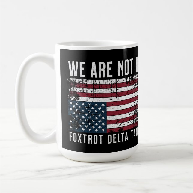 Mug Conception Du Drapeau Anti Trump, Nous Ne Sommes P (Gauche)