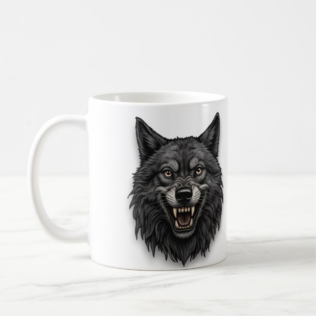 Mug Conception du loup (Gauche)