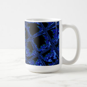 Mug Conception en bloc bleu et noir