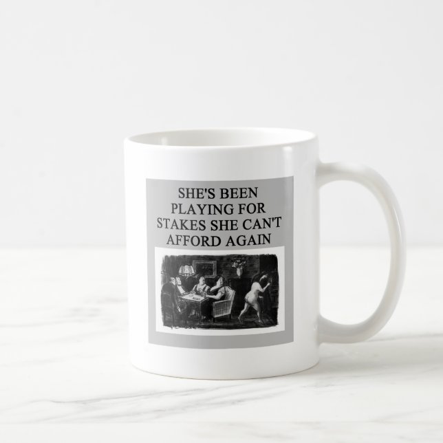Mug conception en double de joueur de pont (Droite)